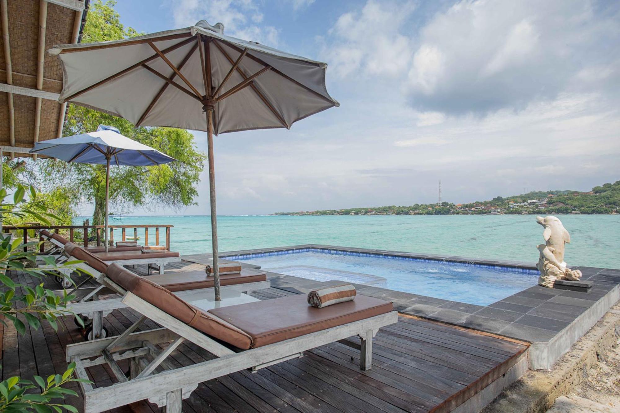 Wooden Beach Sunset Cottages Lembongan Eksteriør bilde