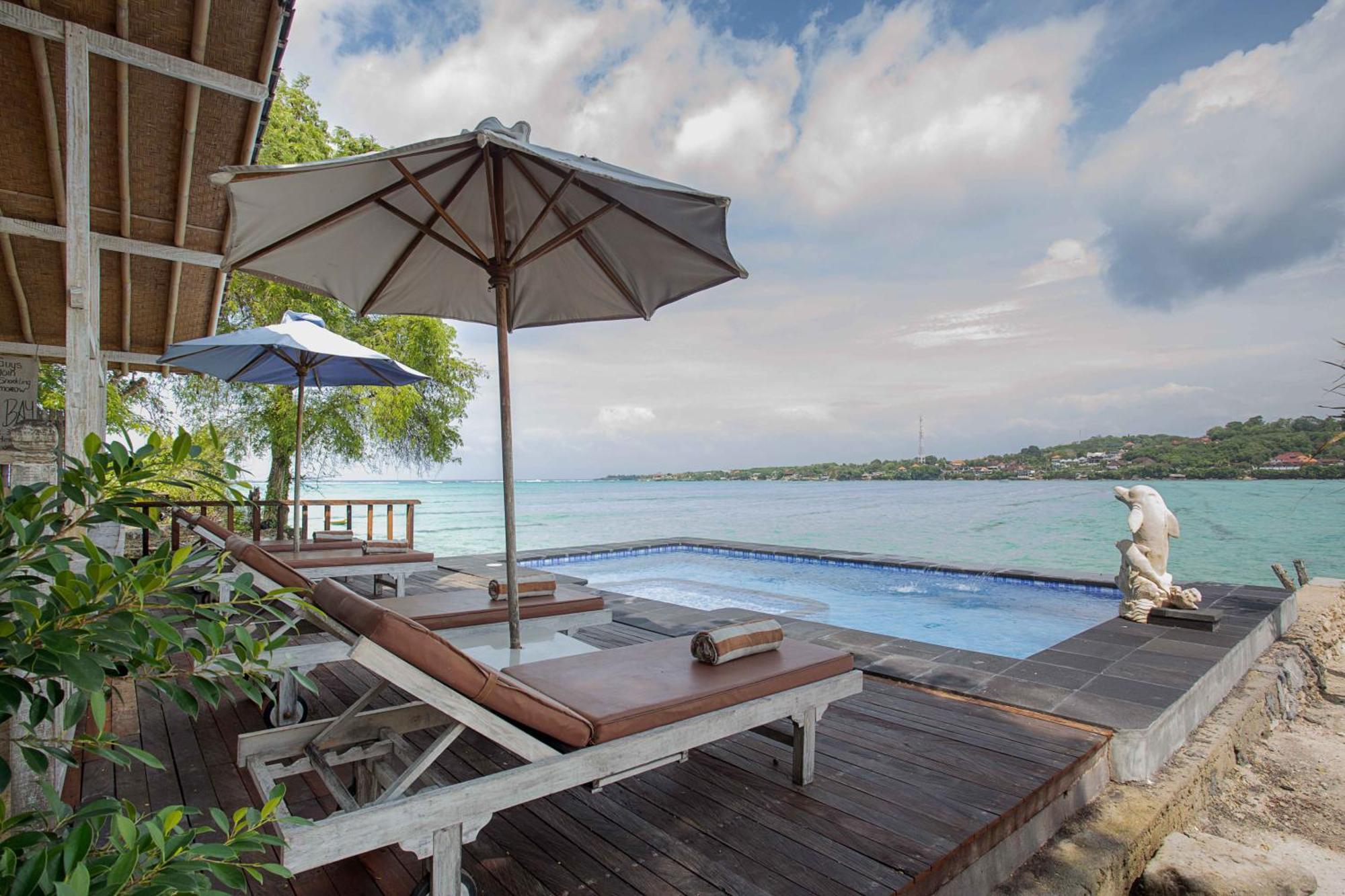 Wooden Beach Sunset Cottages Lembongan Eksteriør bilde