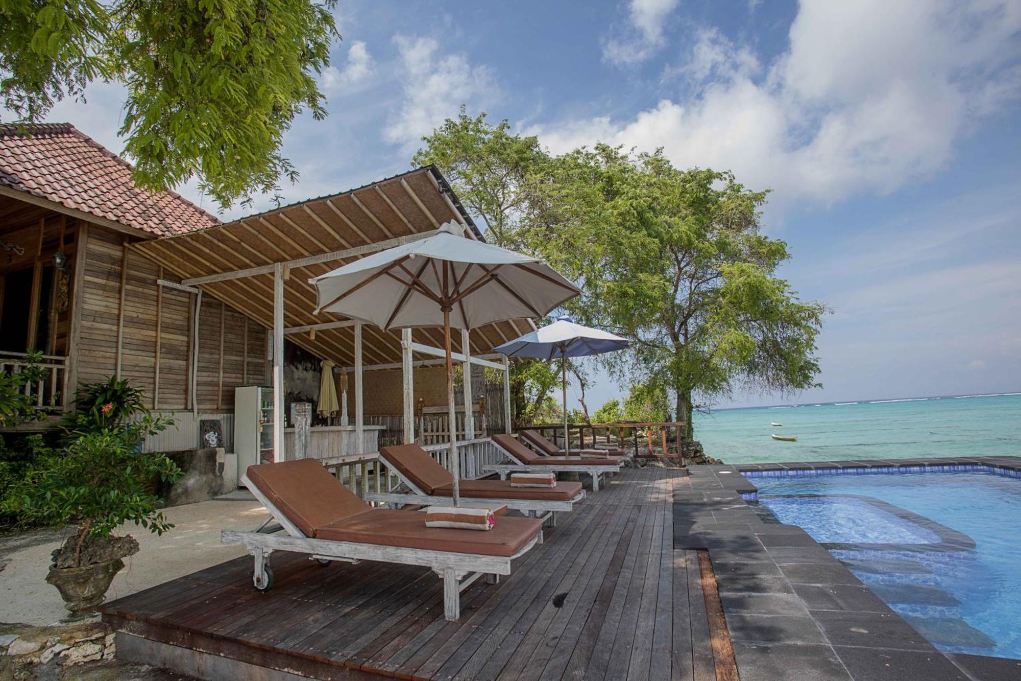 Wooden Beach Sunset Cottages Lembongan Eksteriør bilde