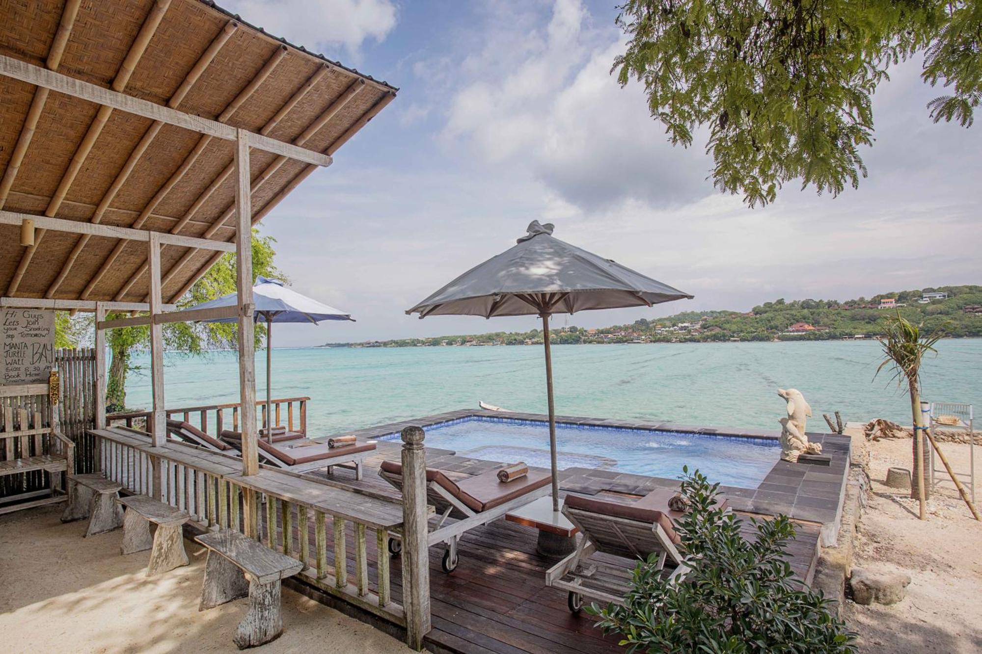 Wooden Beach Sunset Cottages Lembongan Eksteriør bilde