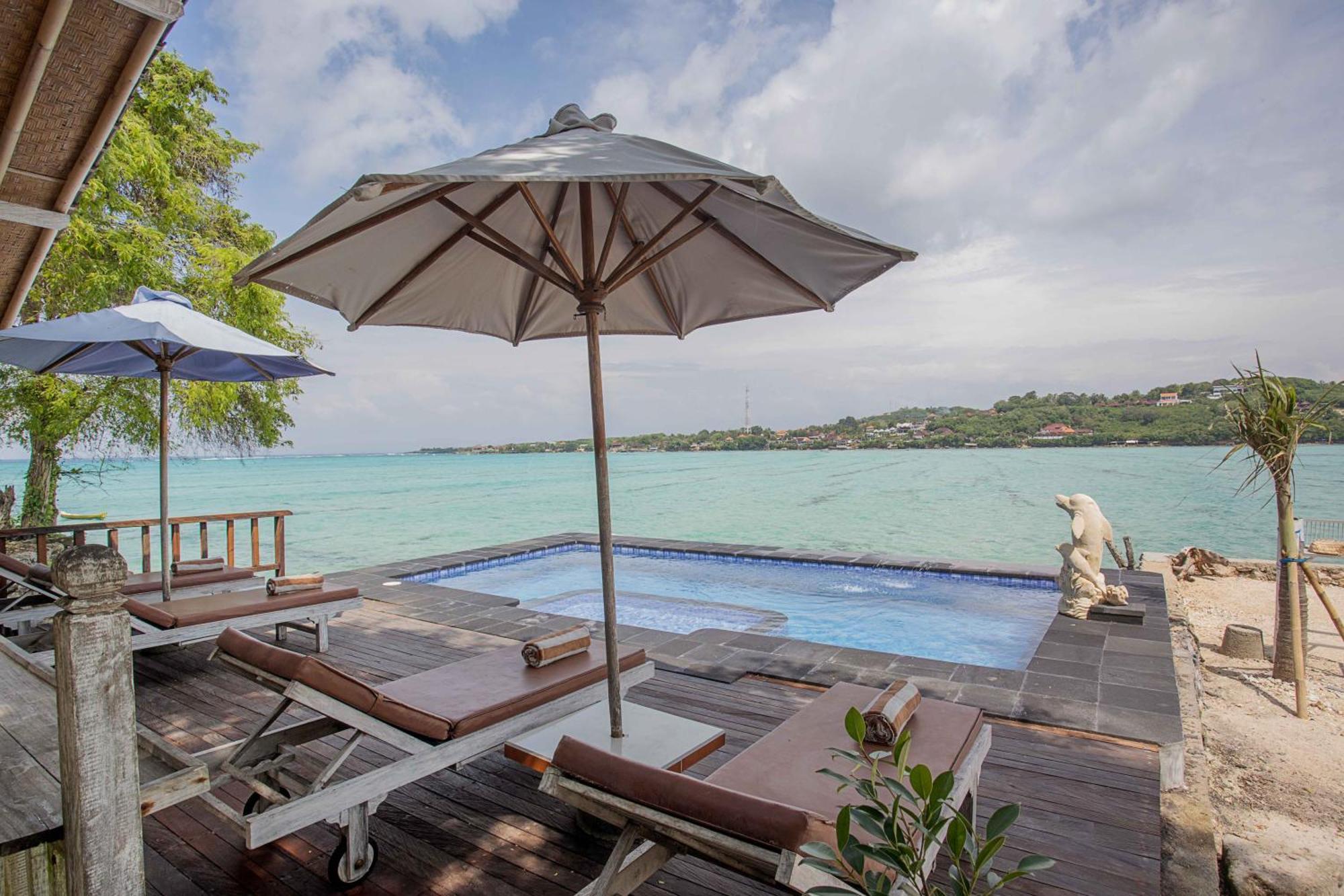 Wooden Beach Sunset Cottages Lembongan Eksteriør bilde